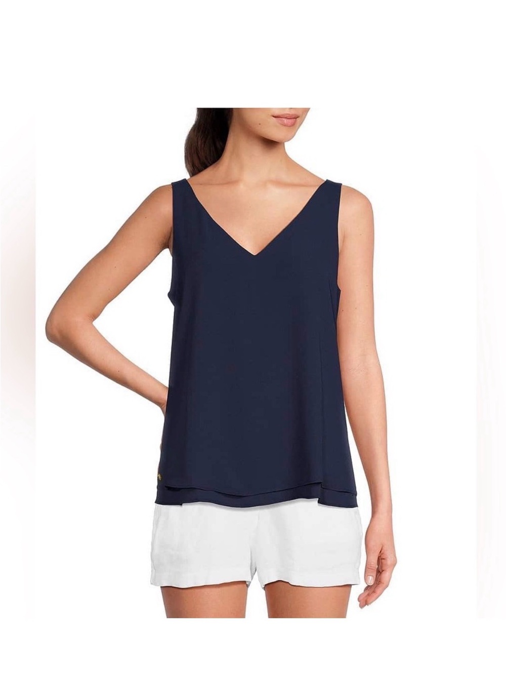 Lilly Pulitzer Navy Florin Tank
